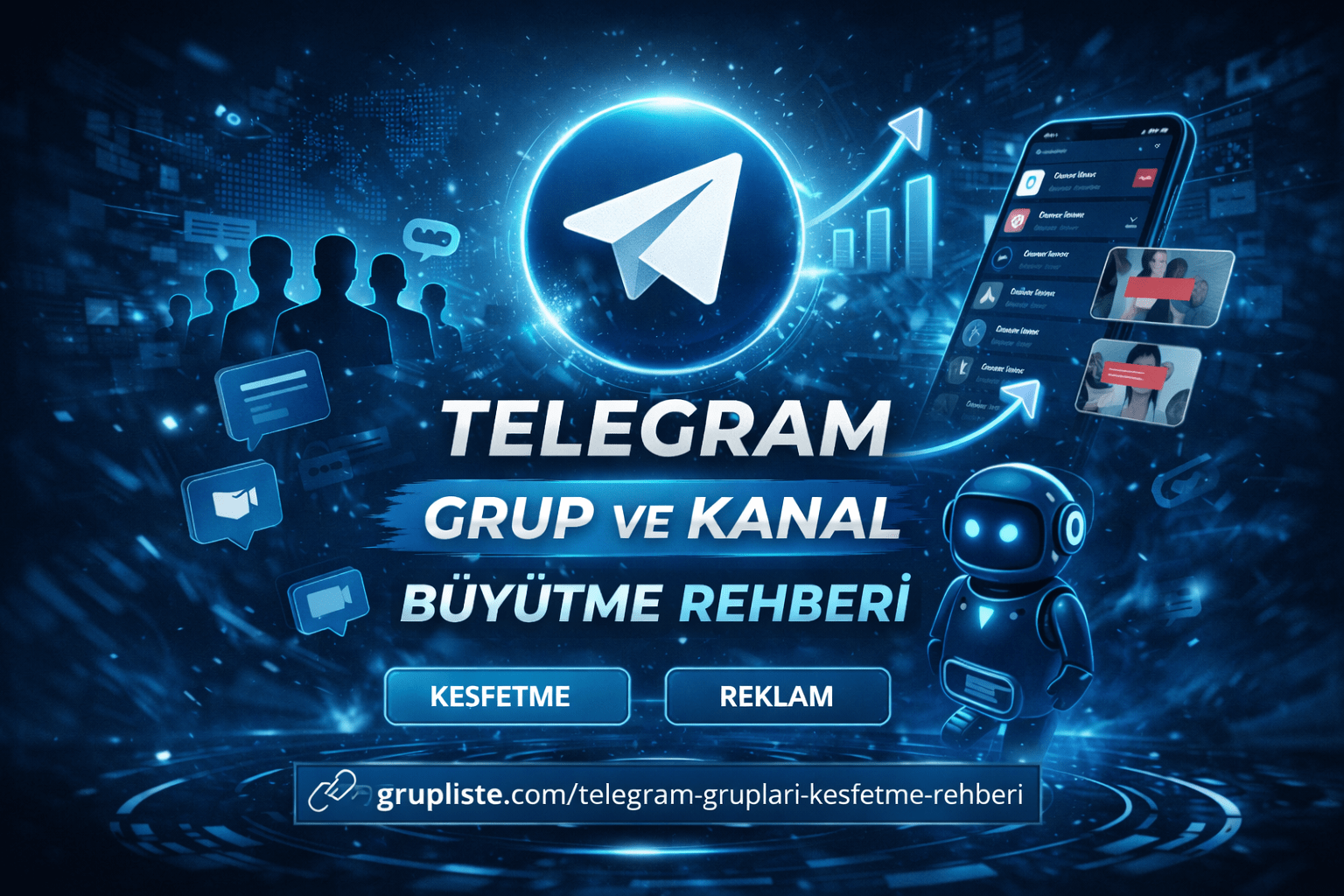 Telegram Grup ve Kanal Büyütme Yöntemleri