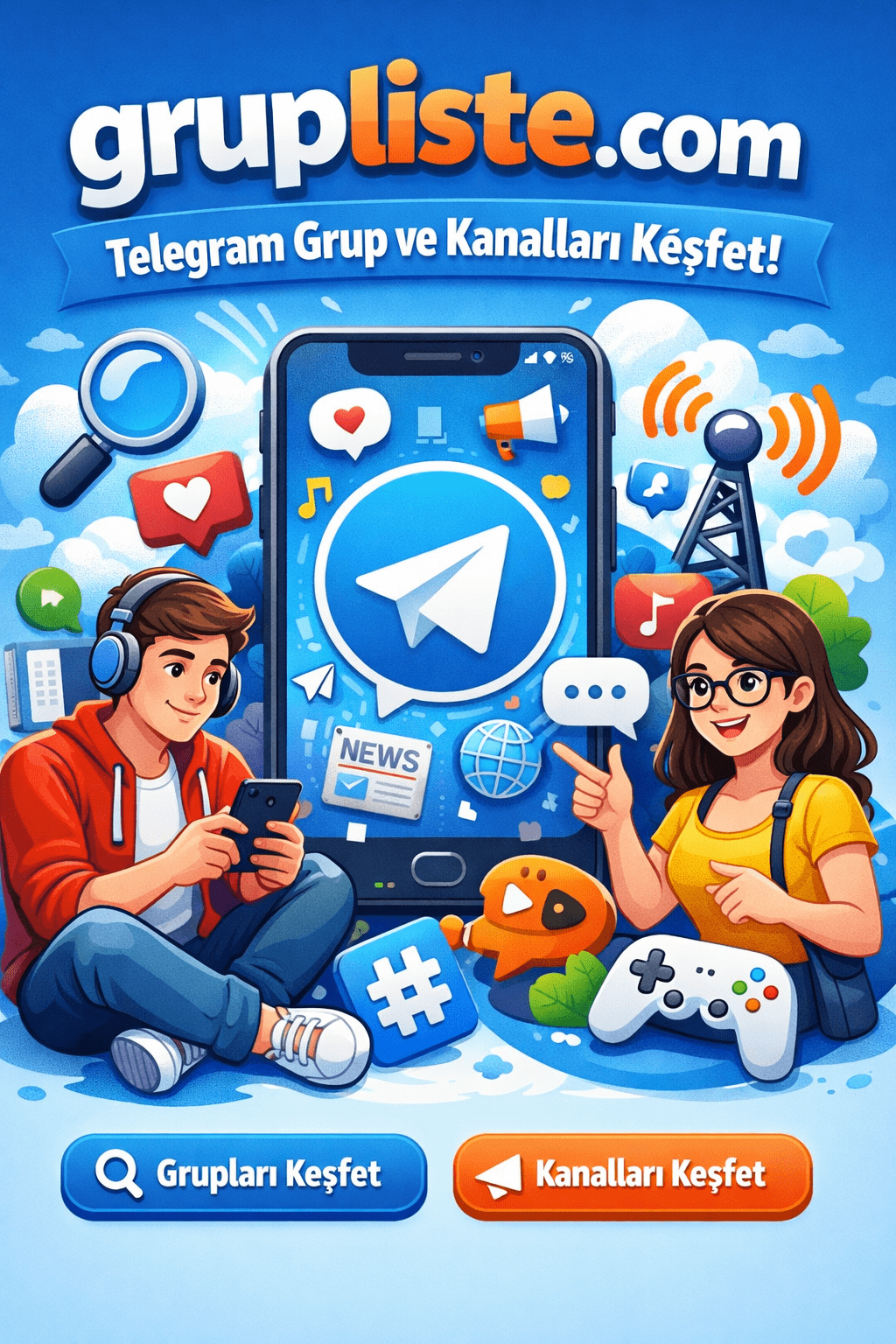 Telegram Grupları 2026 – En Aktif ve Reklamsız Türk Kanallar
